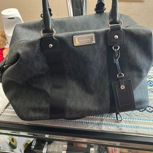 Michael Kors overnight bag black